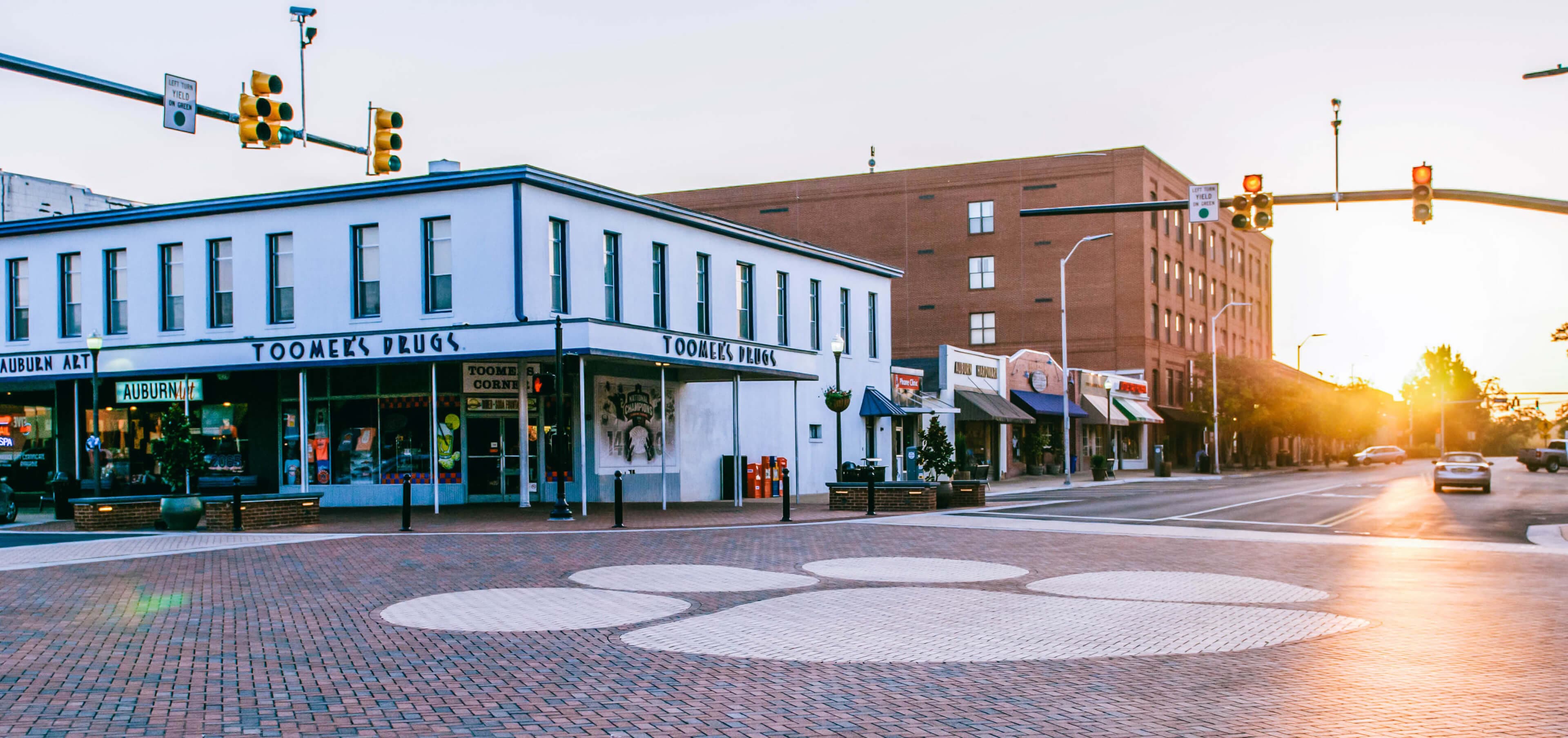 Skyline of Auburn, AL
