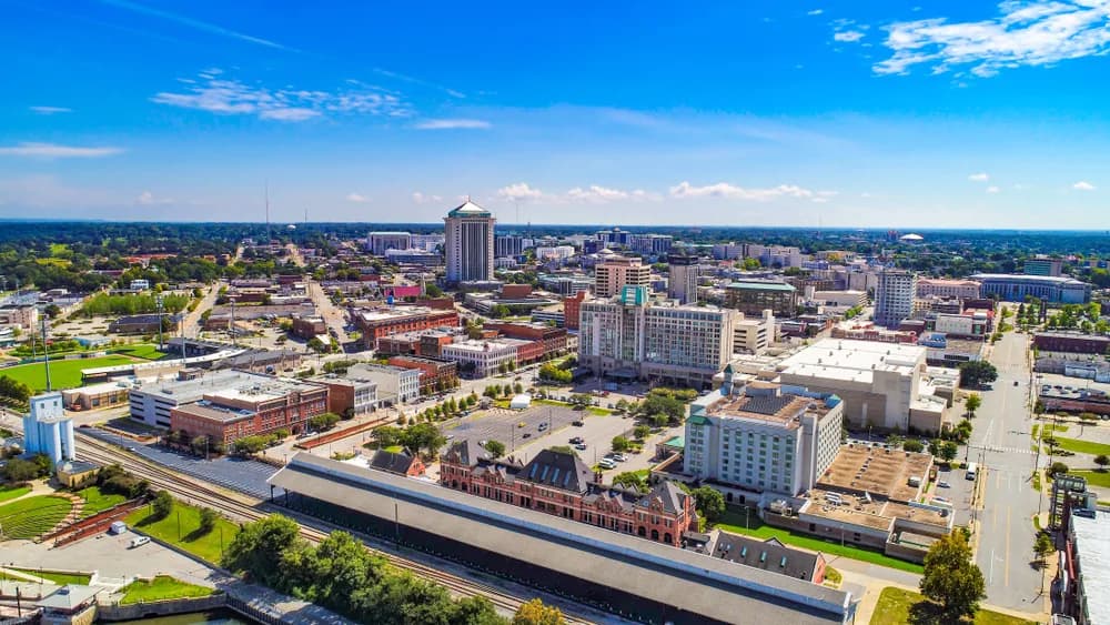 Skyline of Montgomery, AL