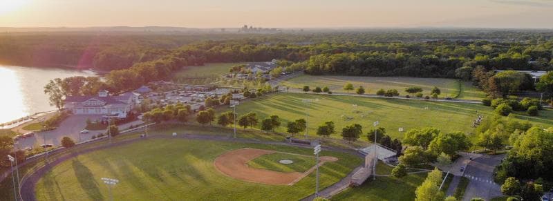 Skyline of Glastonbury, CT