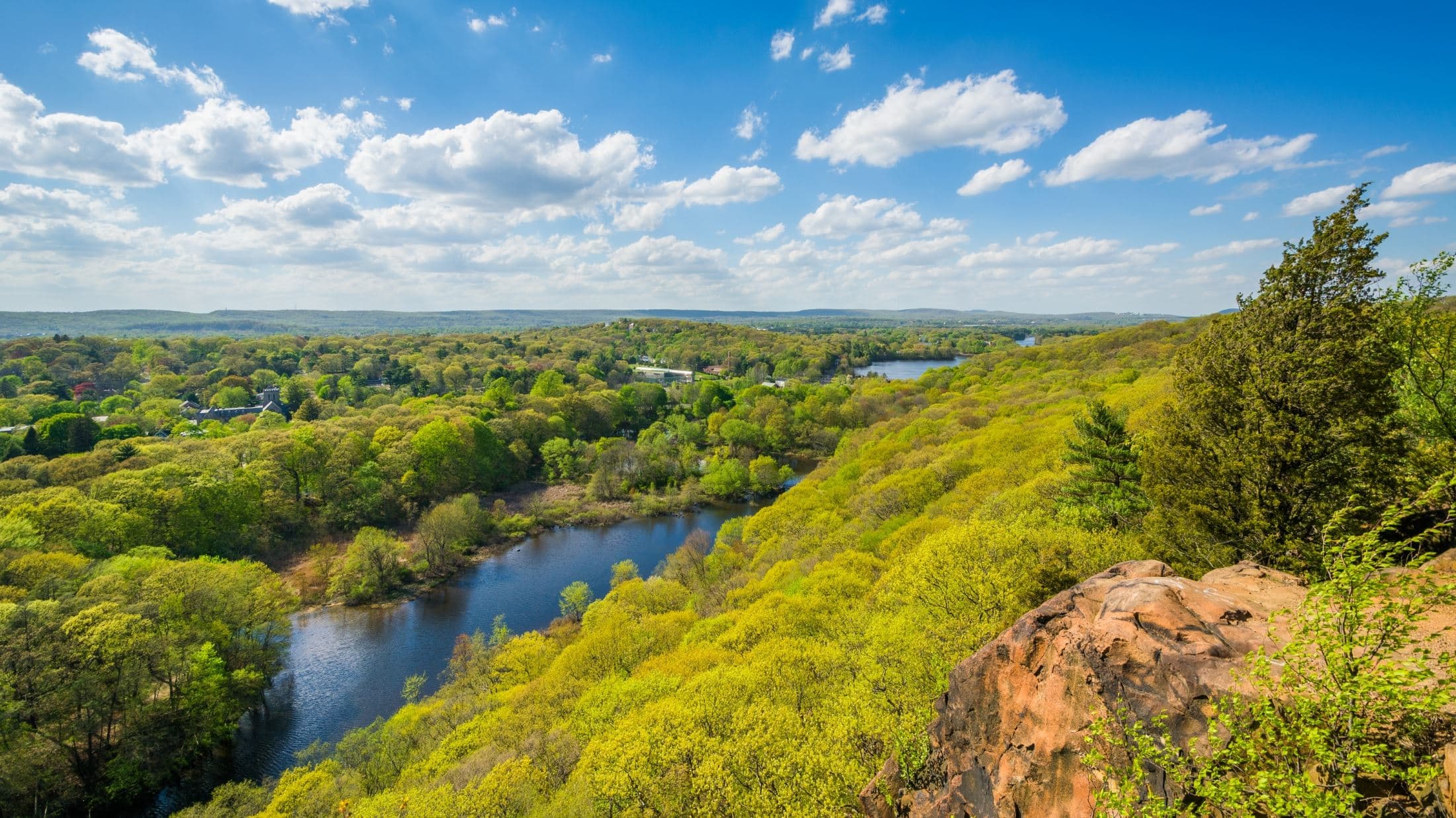 Skyline of Hamden, CT