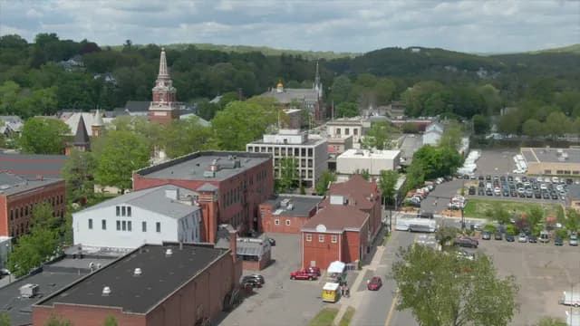 Skyline of Naugatuck, CT