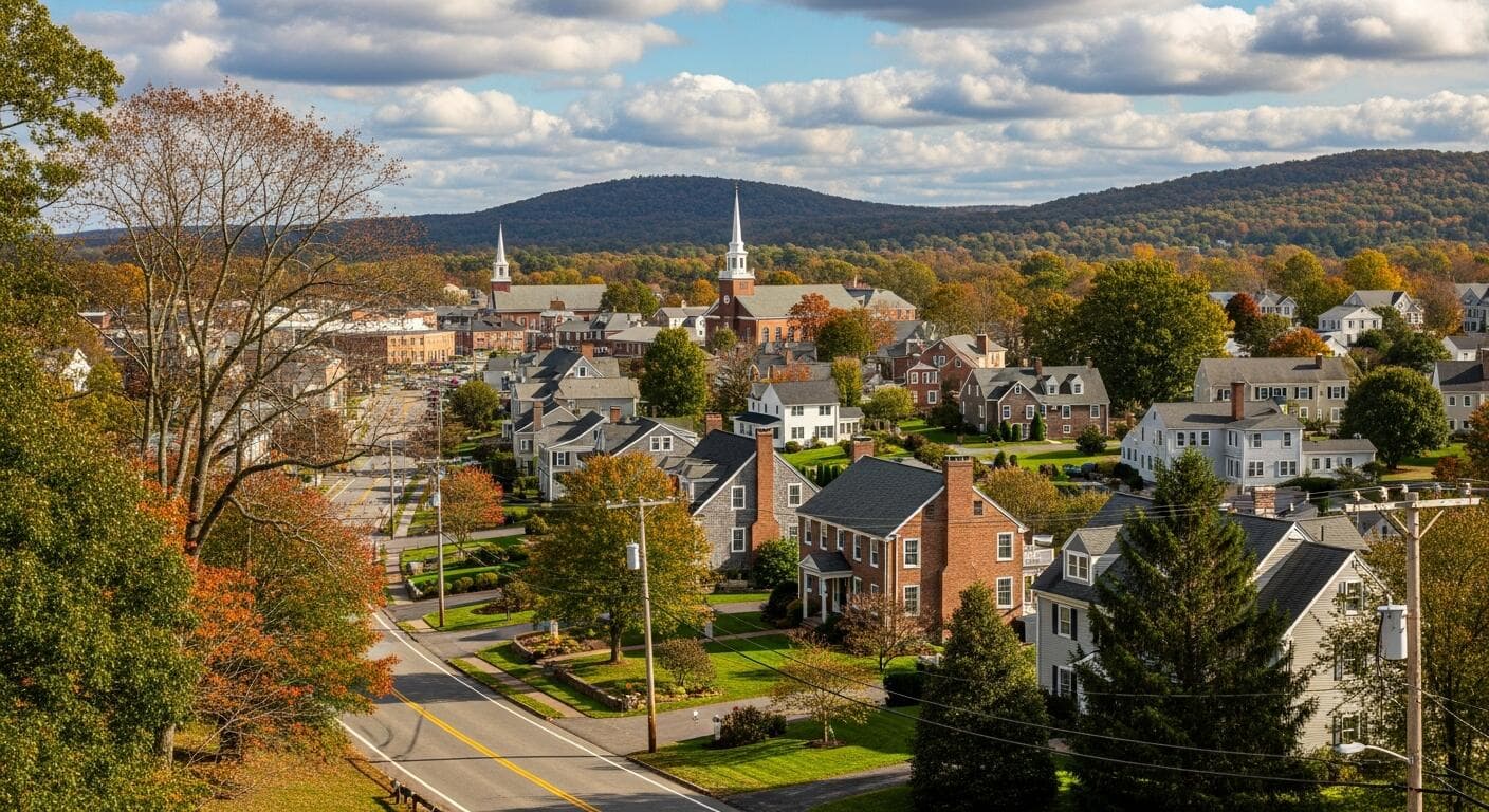 Skyline of Trumbull, CT