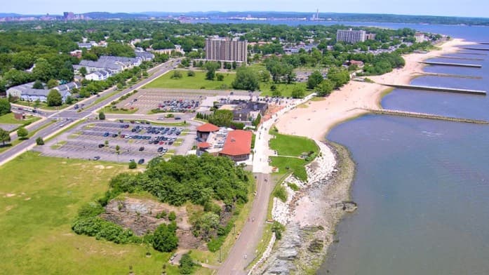 Skyline of West Haven, CT
