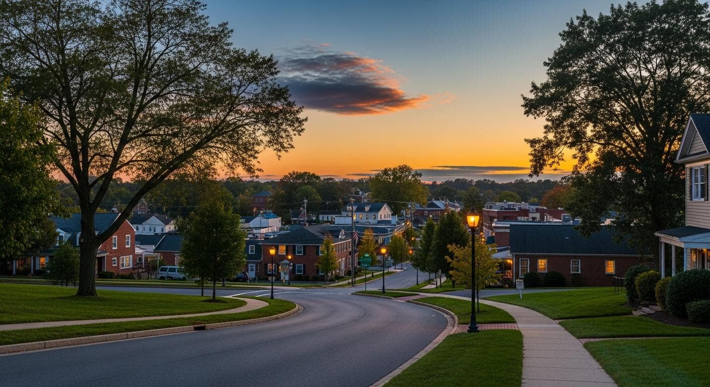 Skyline of Bear, DE