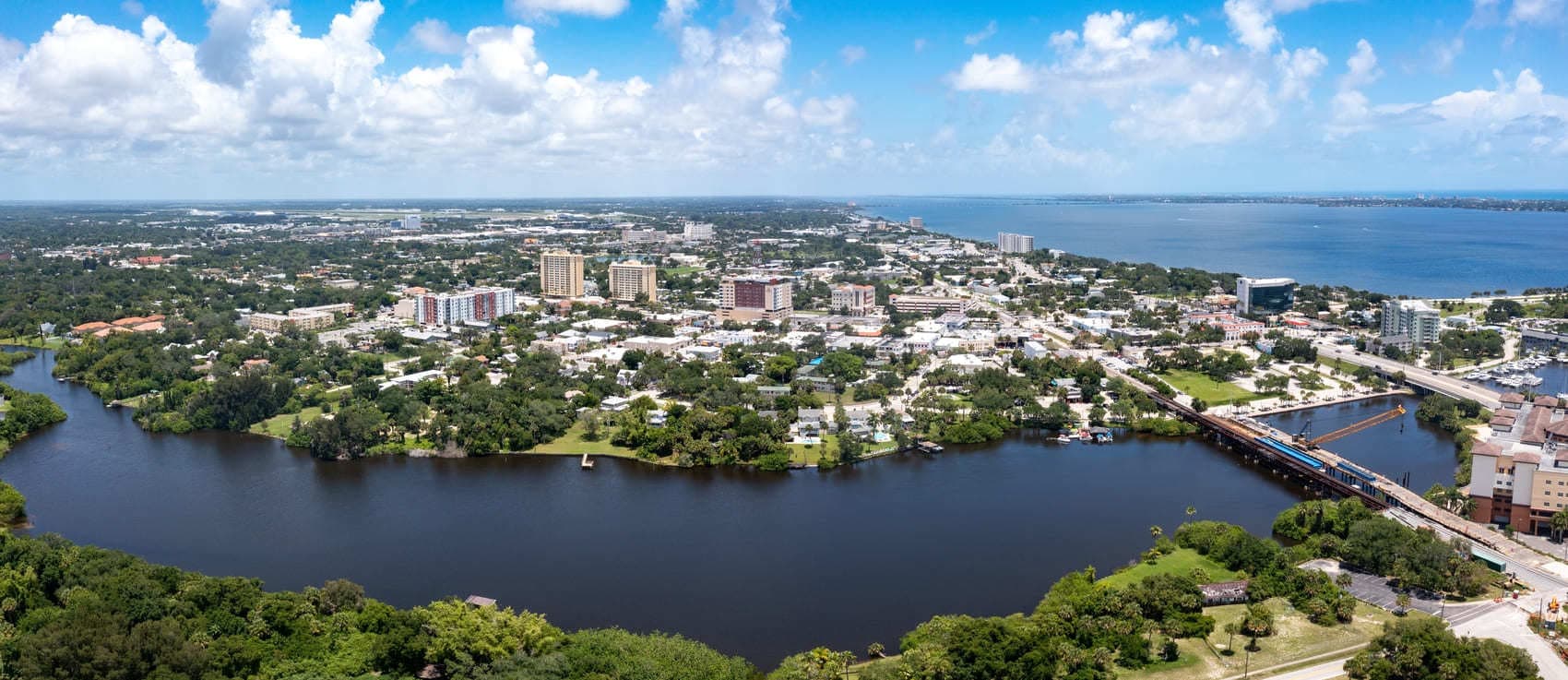 Skyline of Melbourne, FL