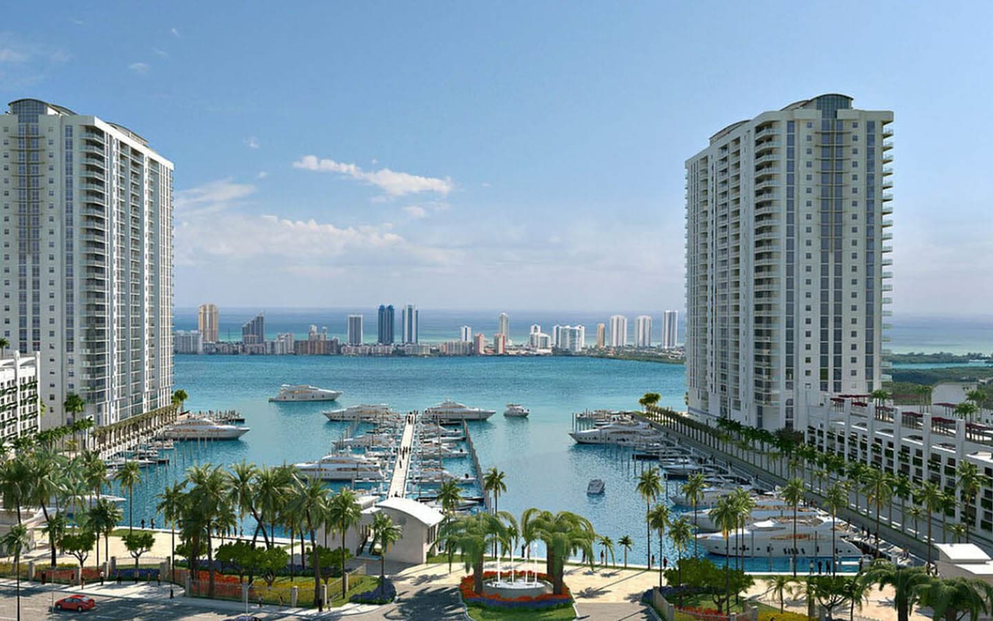 Skyline of North Miami, FL