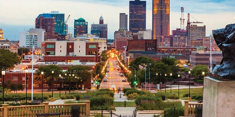 Skyline of Bettendorf, IA