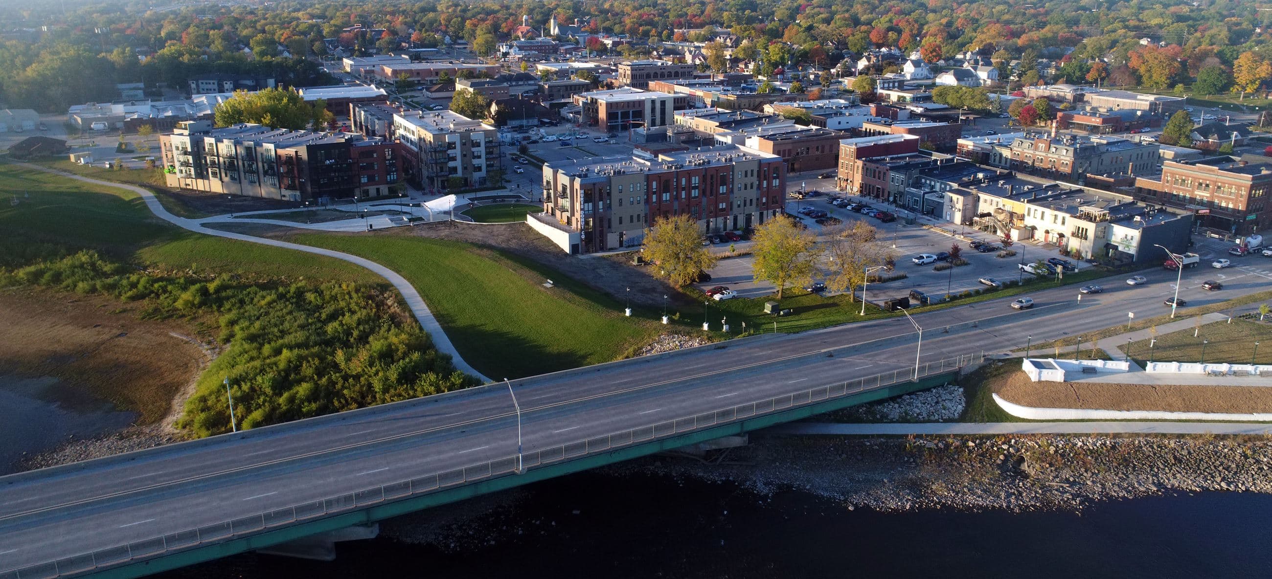 Skyline of Cedar Falls, IA