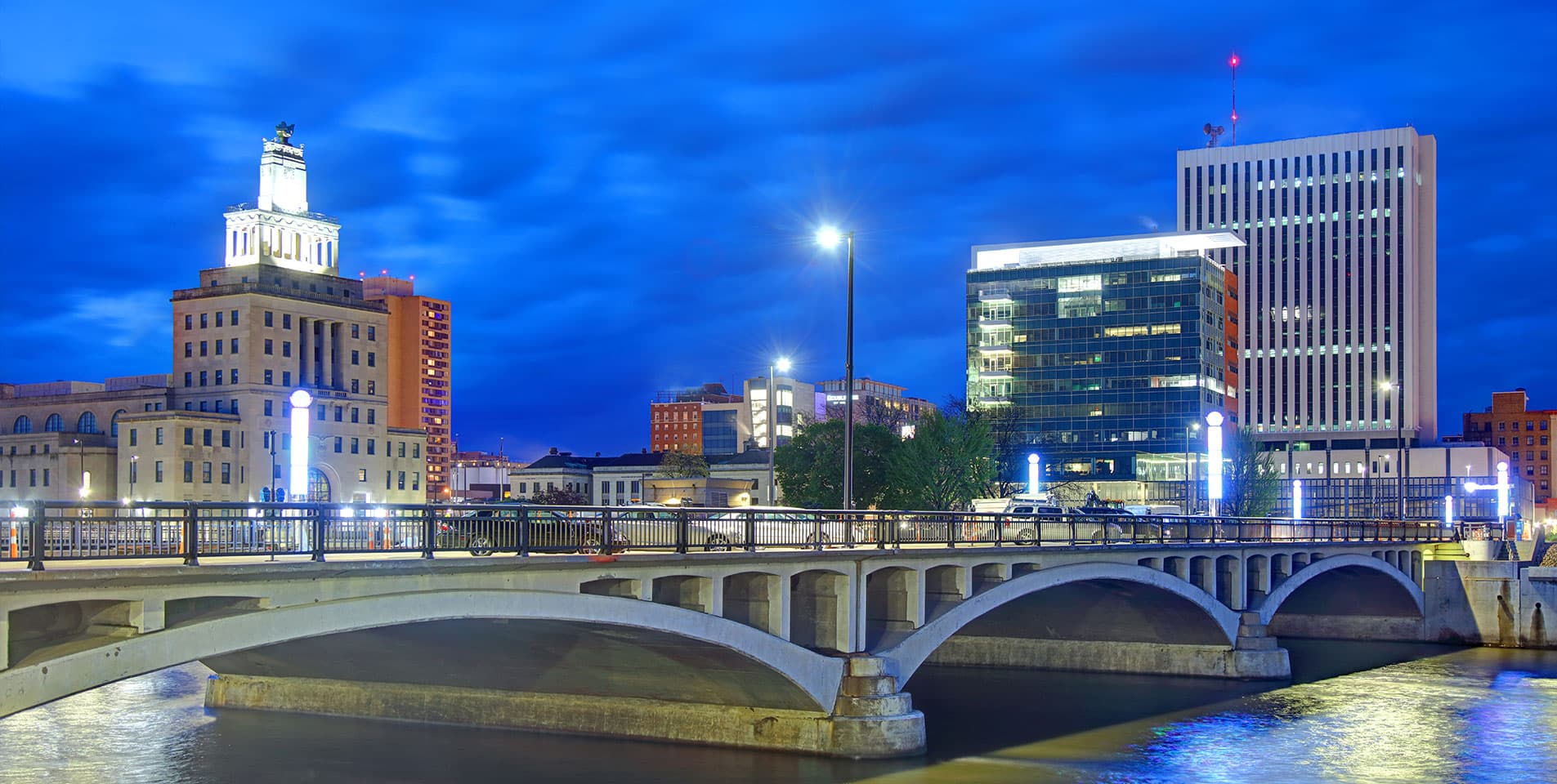 Skyline of Cedar Rapids, IA