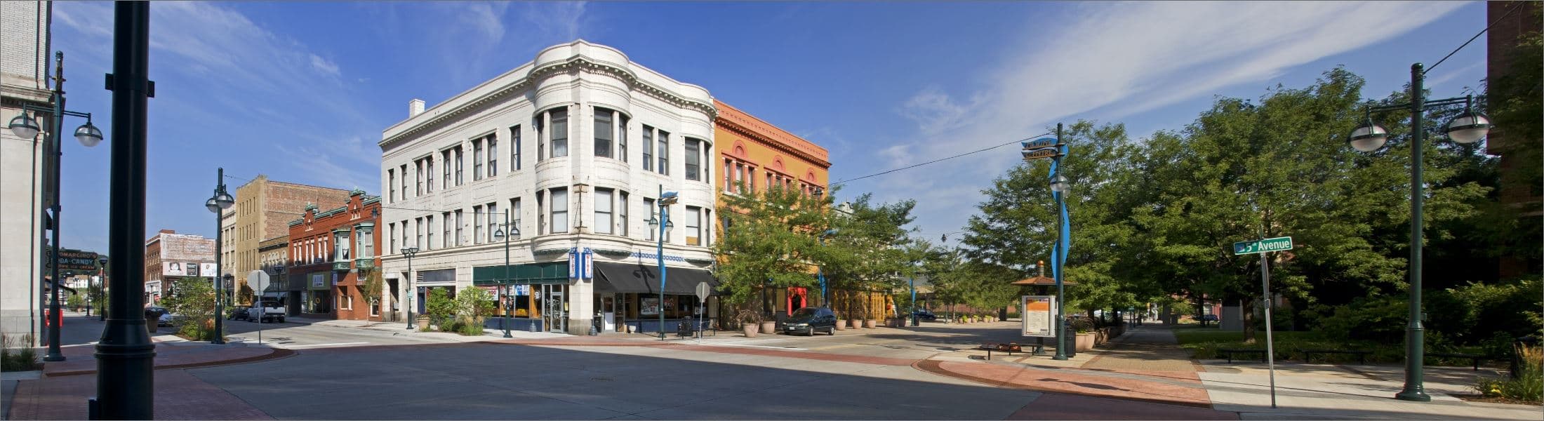 Skyline of Moline, IL