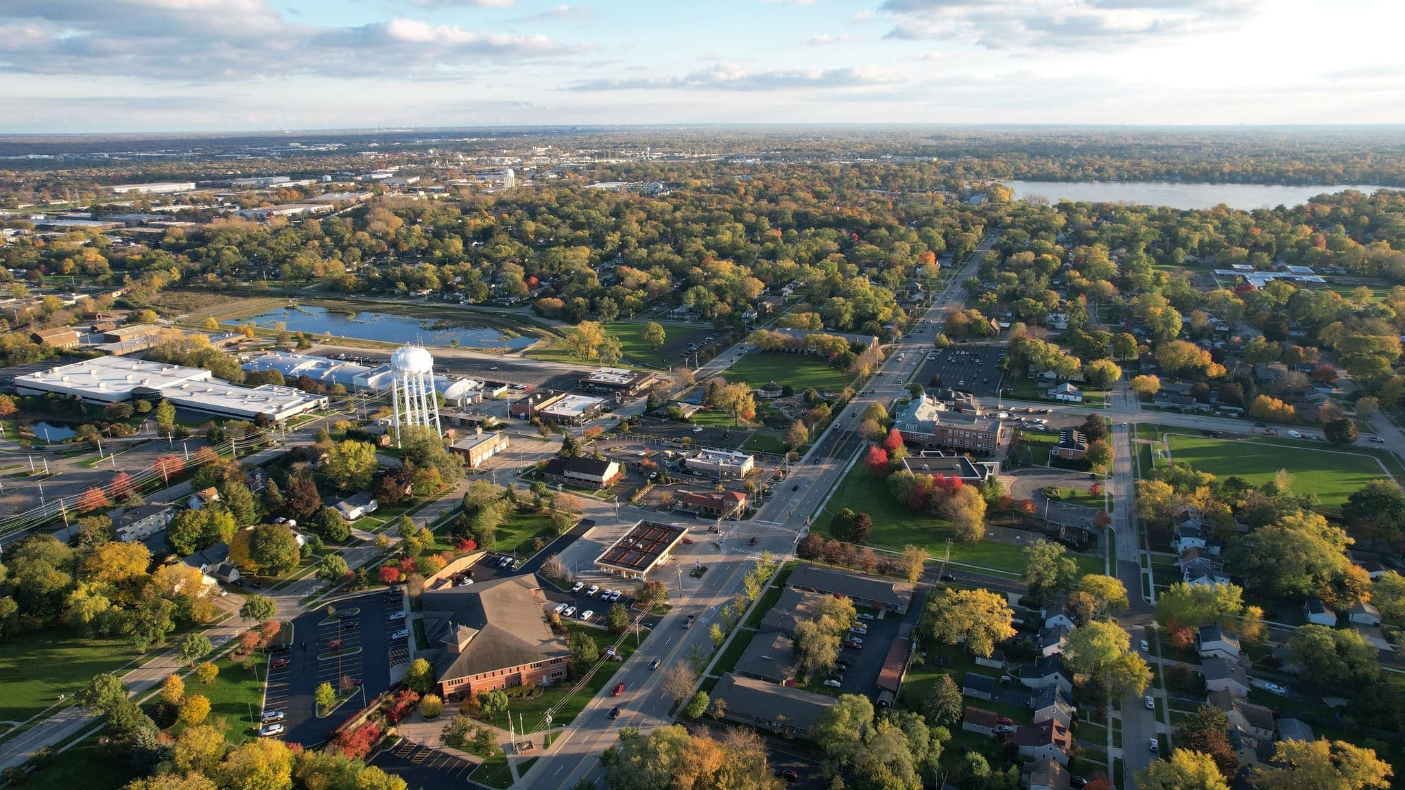 Skyline of Mundelein, IL