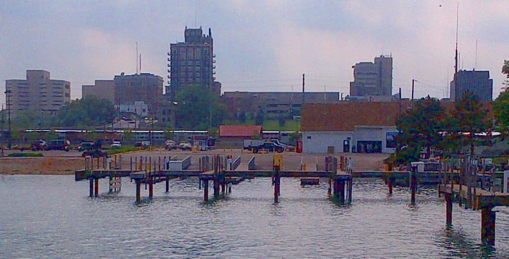 Skyline of Waukegan, IL