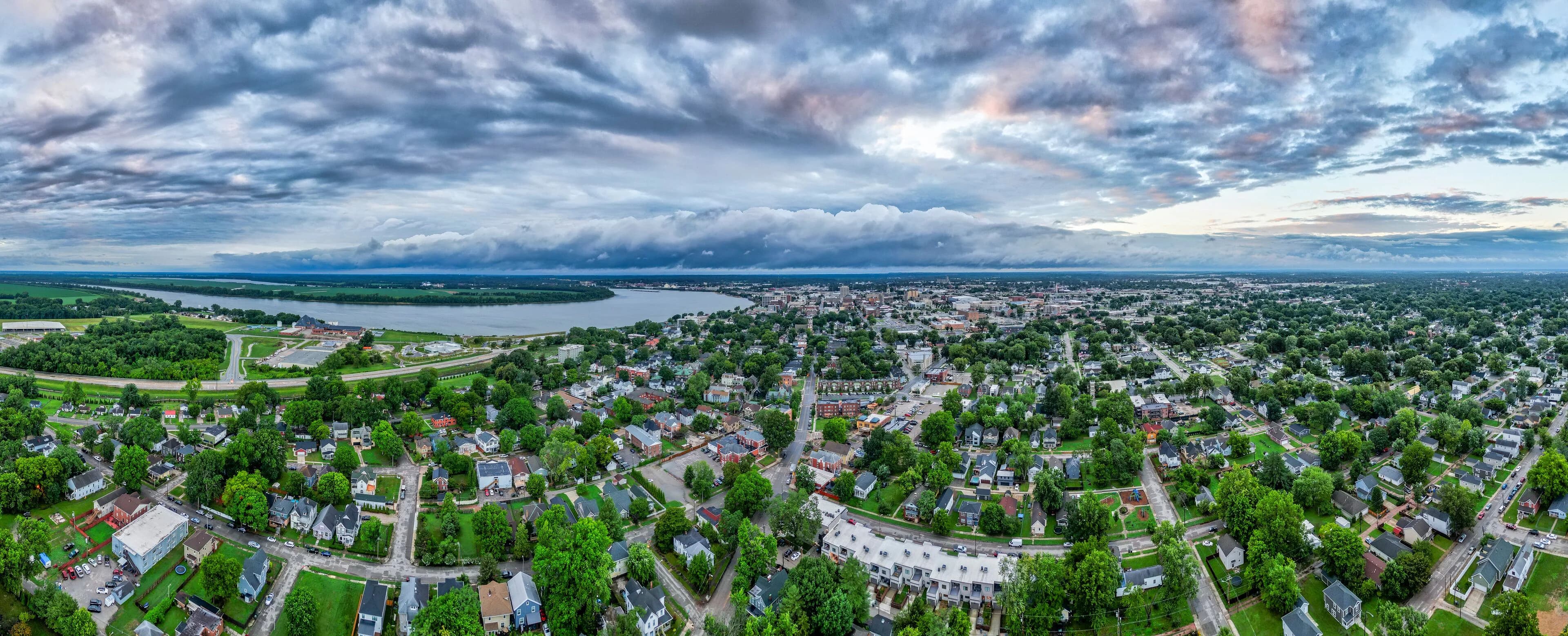 Skyline of Evansville, IN