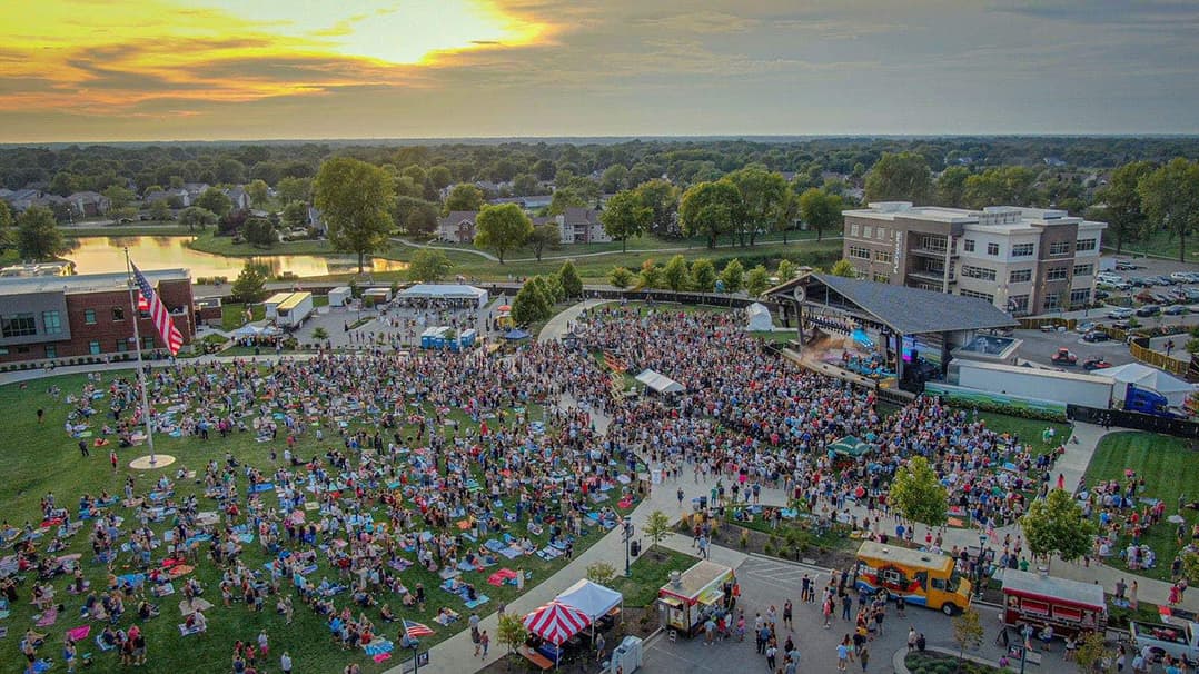 Skyline of Fishers, IN