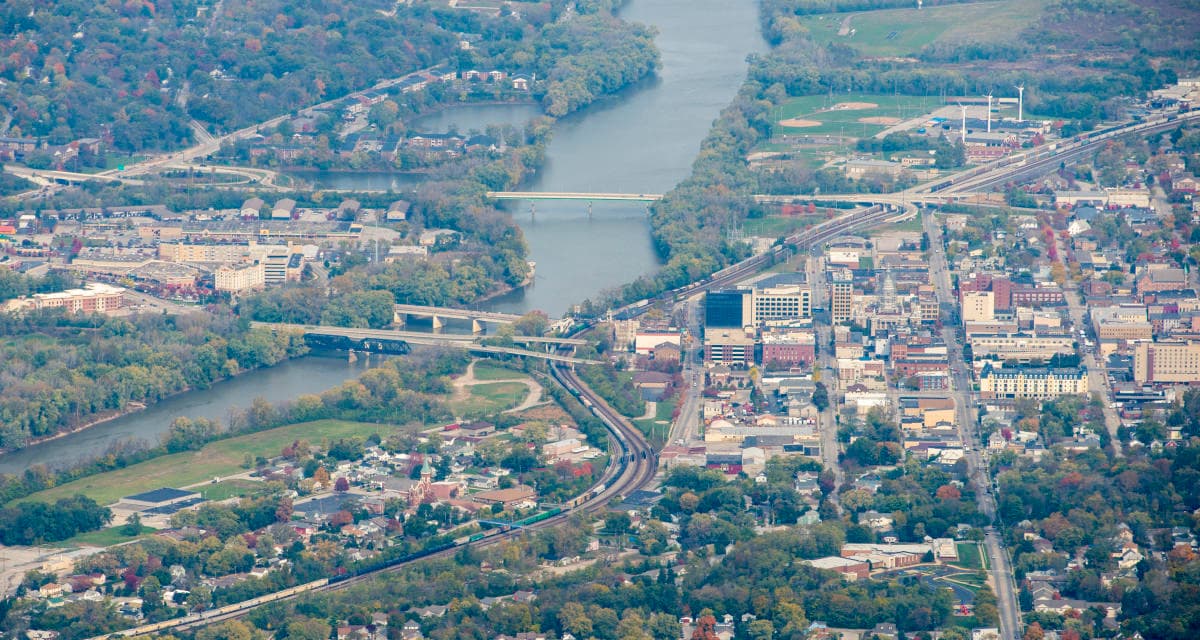 Skyline of Lafayette, IN
