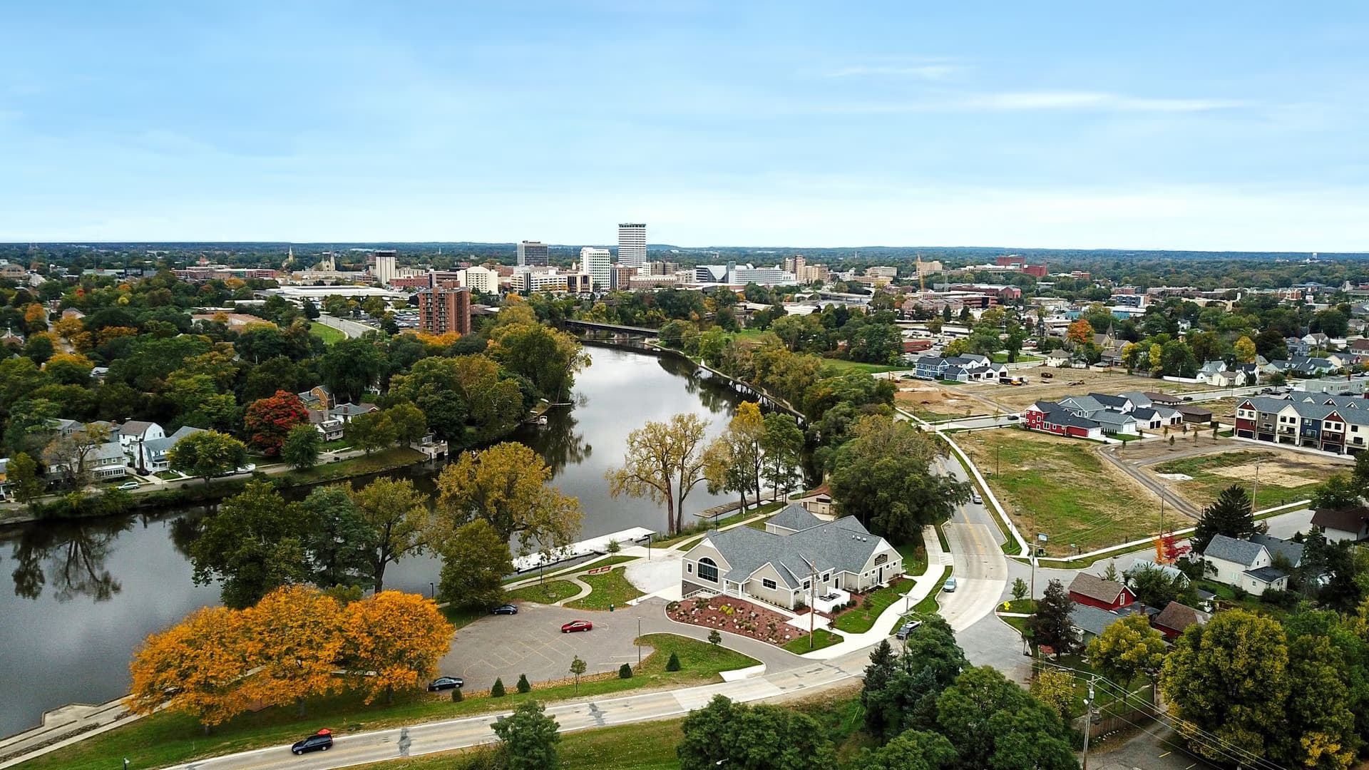 Skyline of South Bend, IN