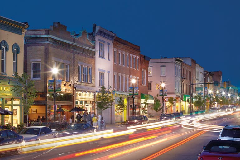 Skyline of Valparaiso, IN