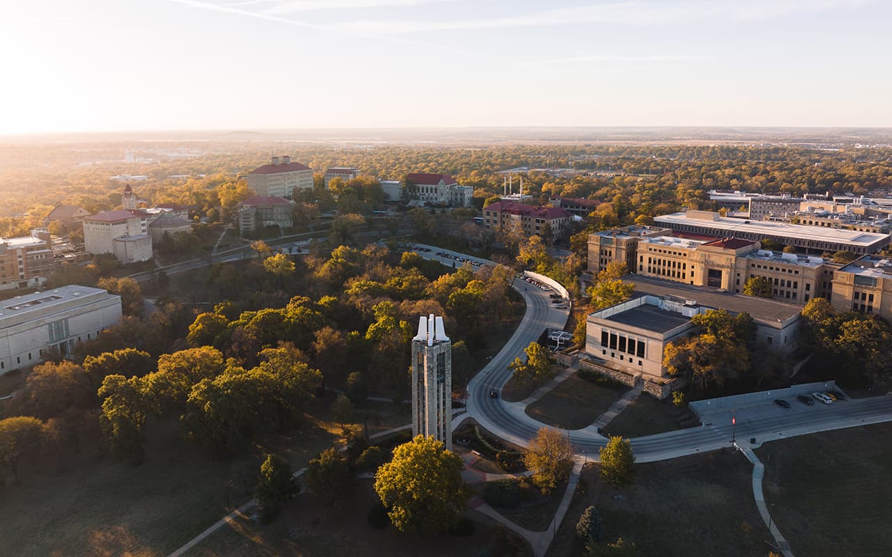 Skyline of Lawrence, KS