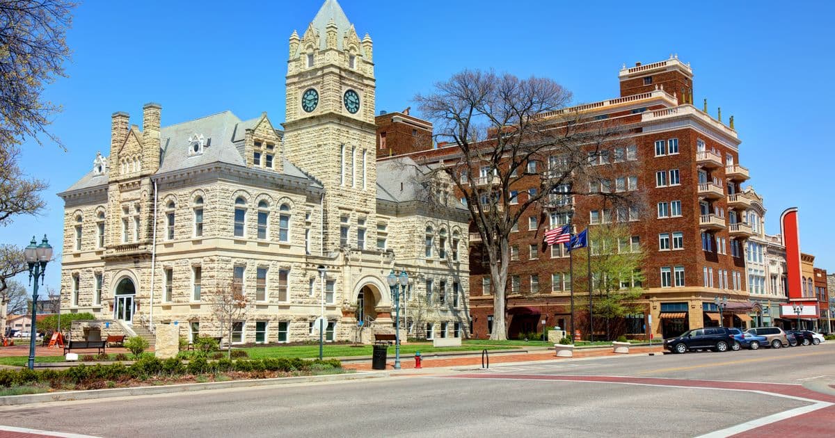 Skyline of Manhattan, KS