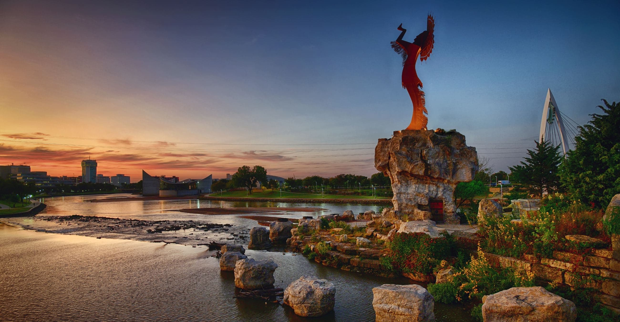 Skyline of Wichita, KS