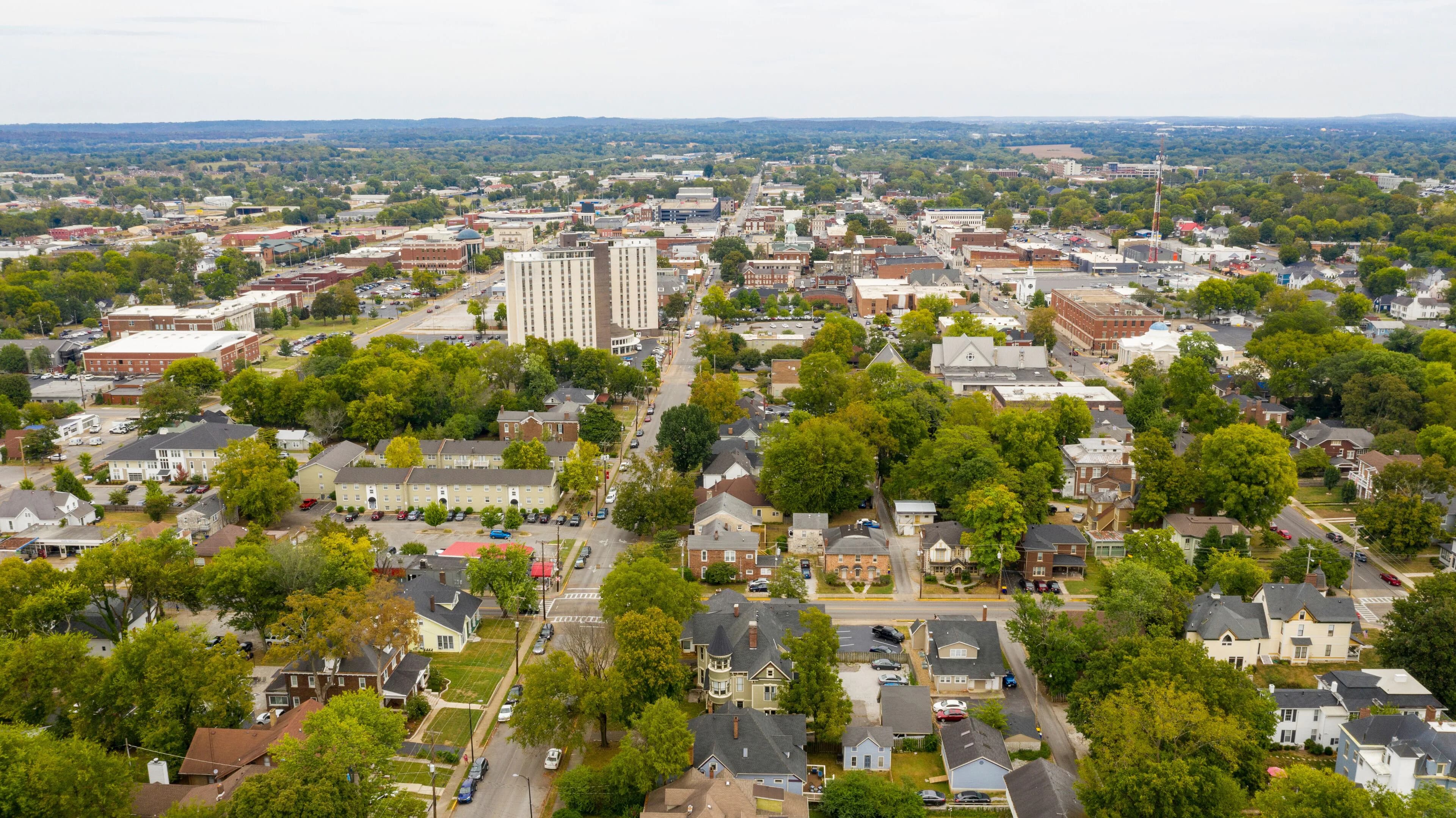 Skyline of Bowling Green, KY