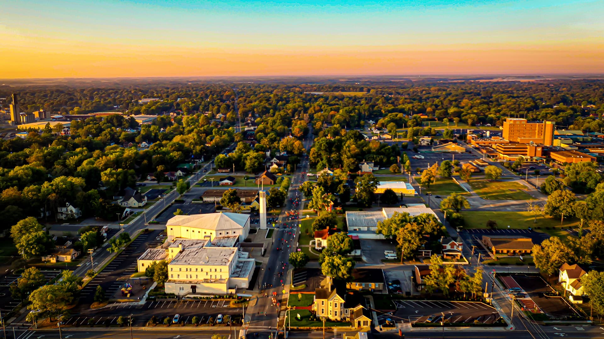 Skyline of Hopkinsville, KY