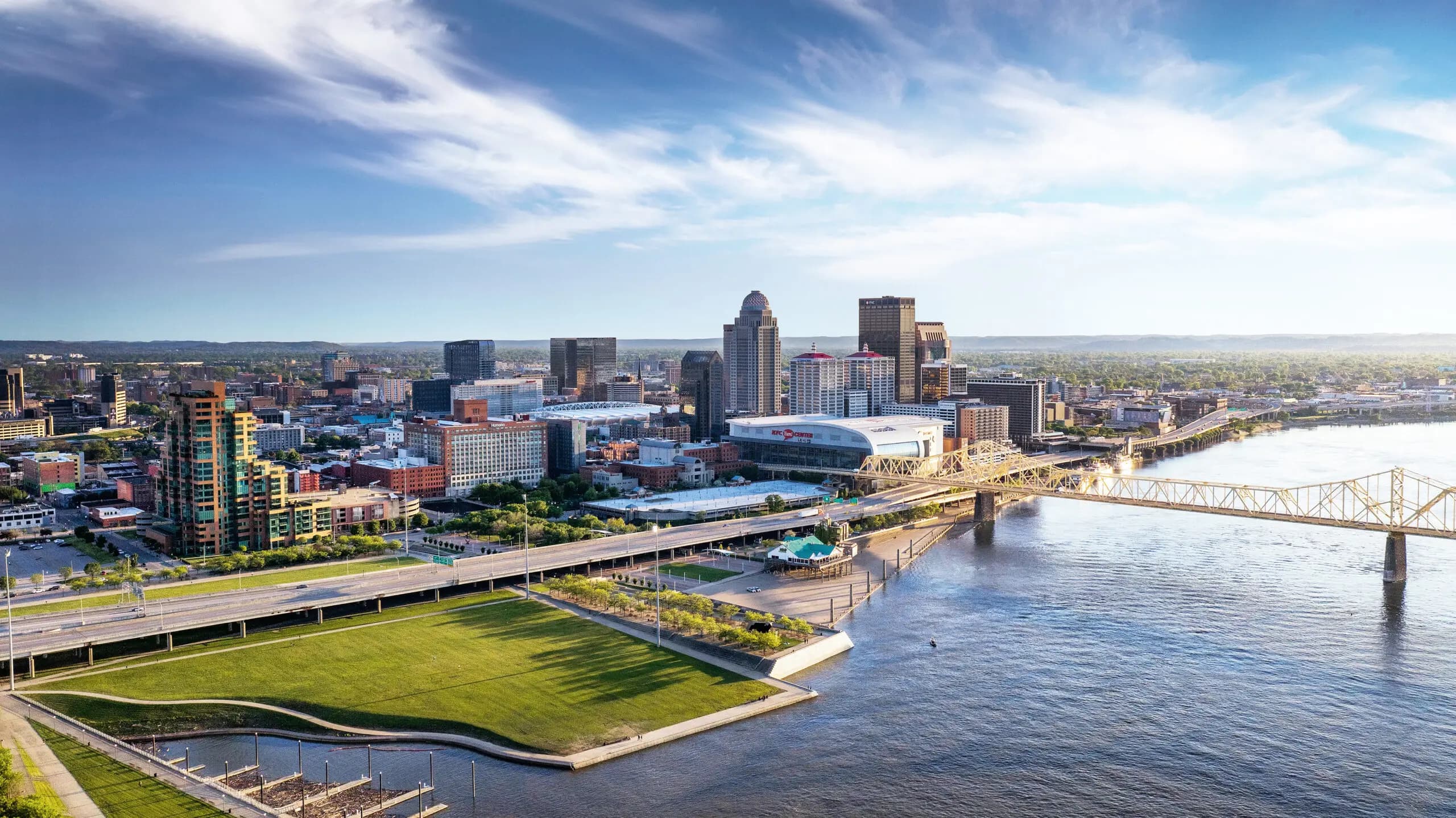 Skyline of Louisville, KY