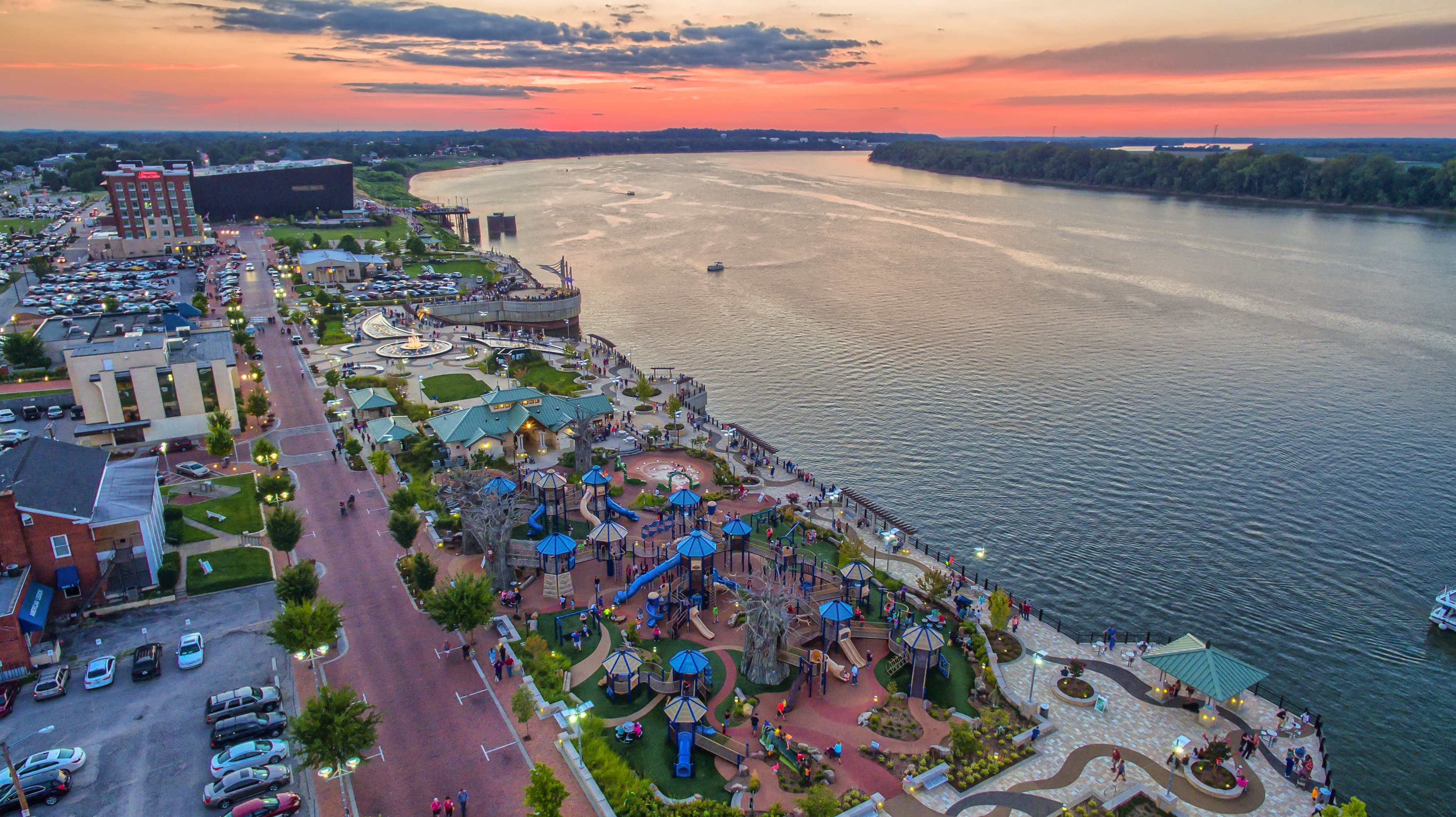 Skyline of Owensboro, KY