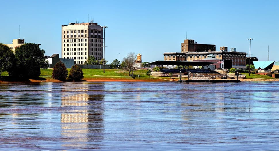 Skyline of Alexandria, LA