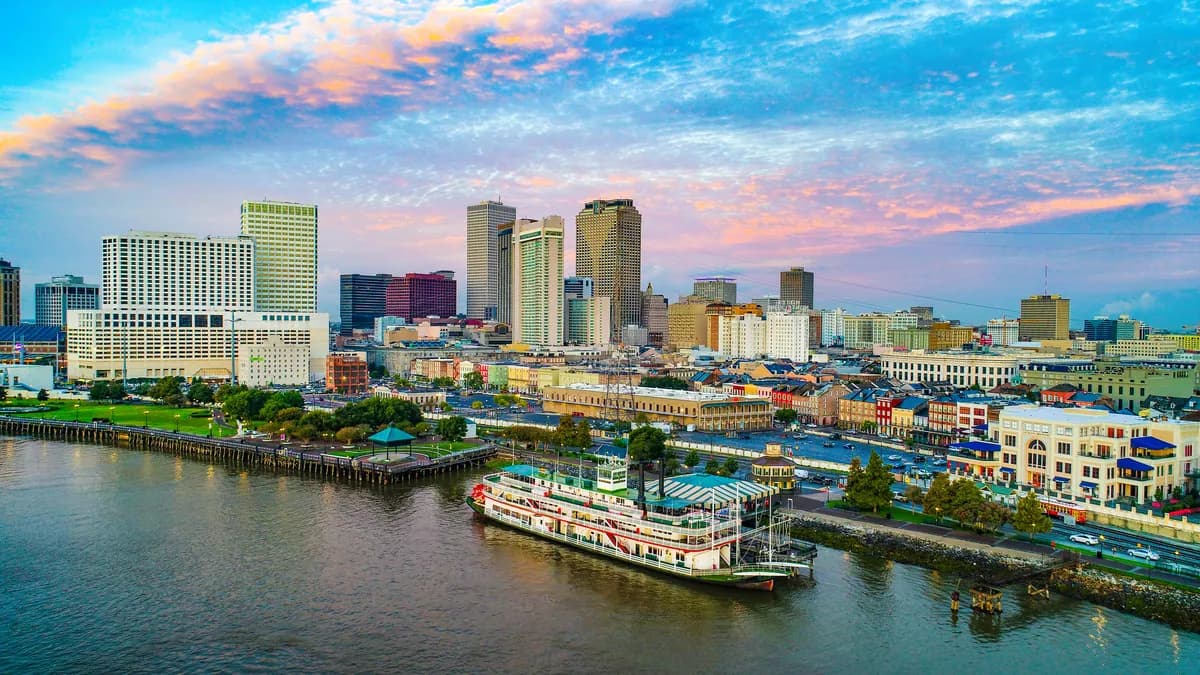 Skyline of New Orleans, LA