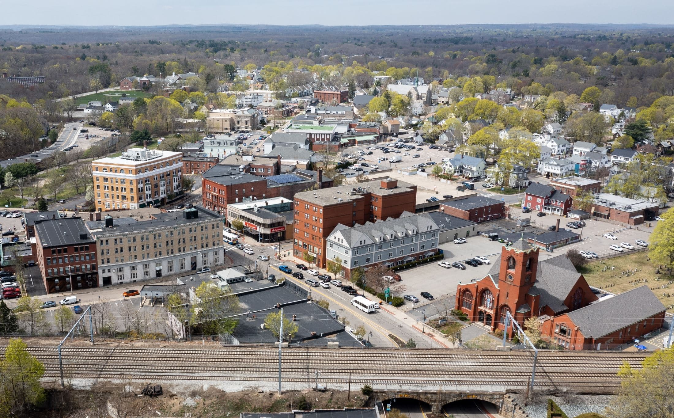 Skyline of Attleboro, MA