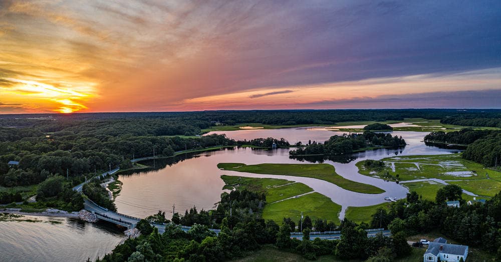 Skyline of Dartmouth, MA