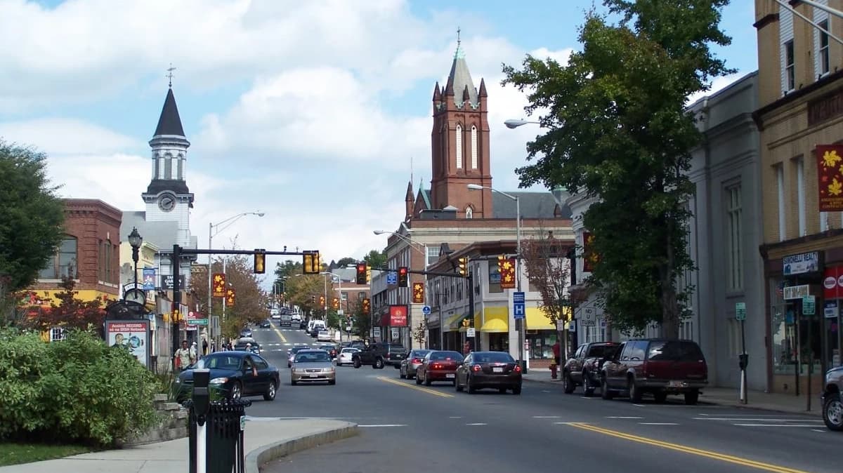 Skyline of Everett, MA