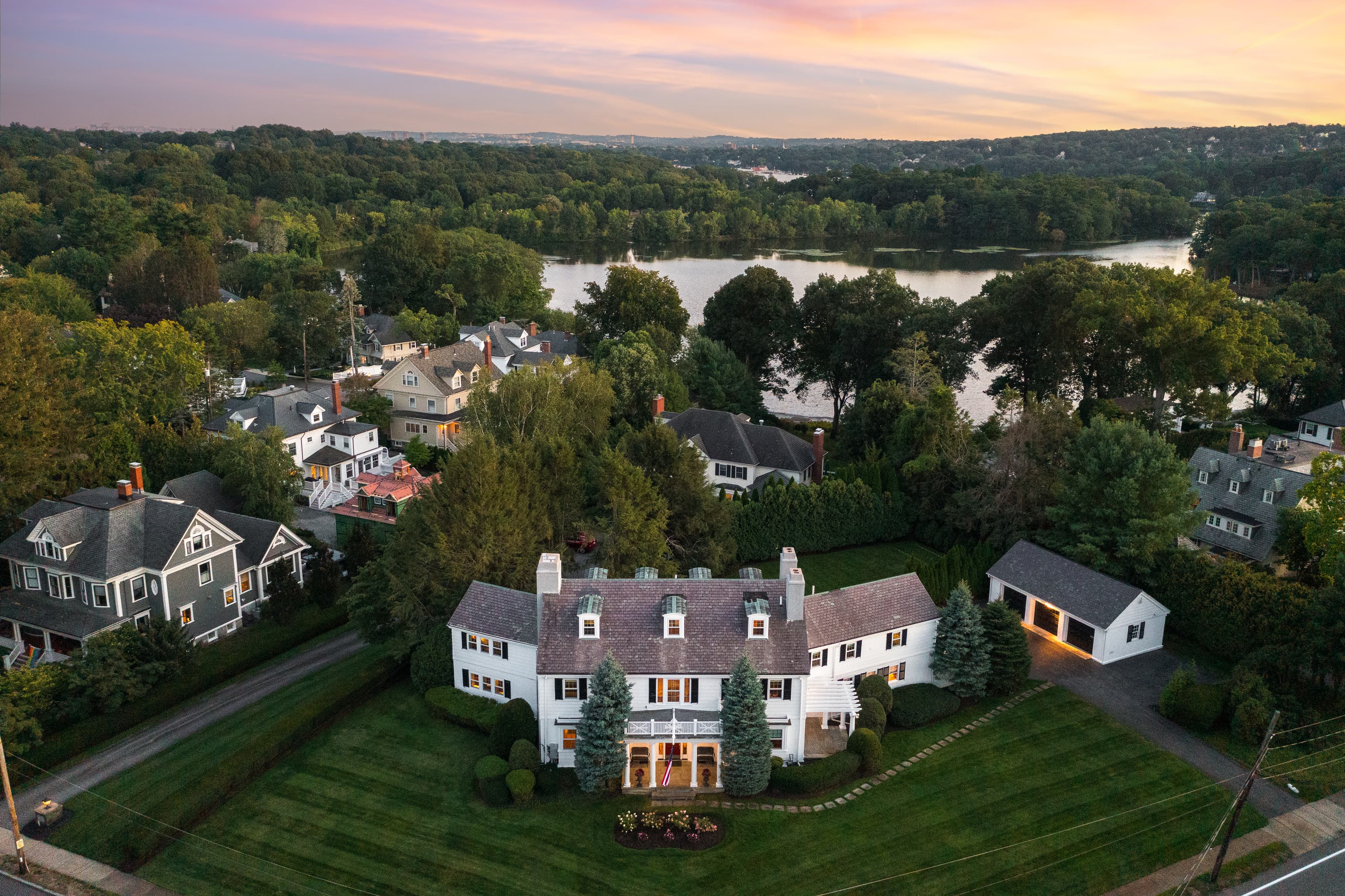 Skyline of Lexington, MA