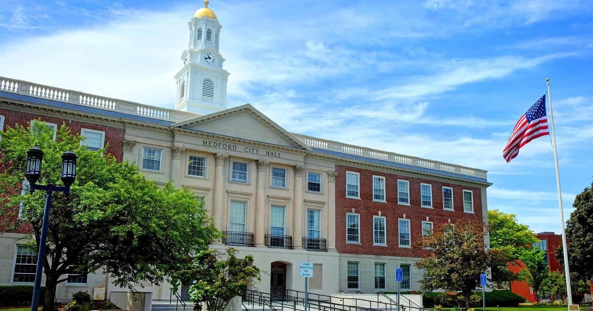 Skyline of Medford, MA