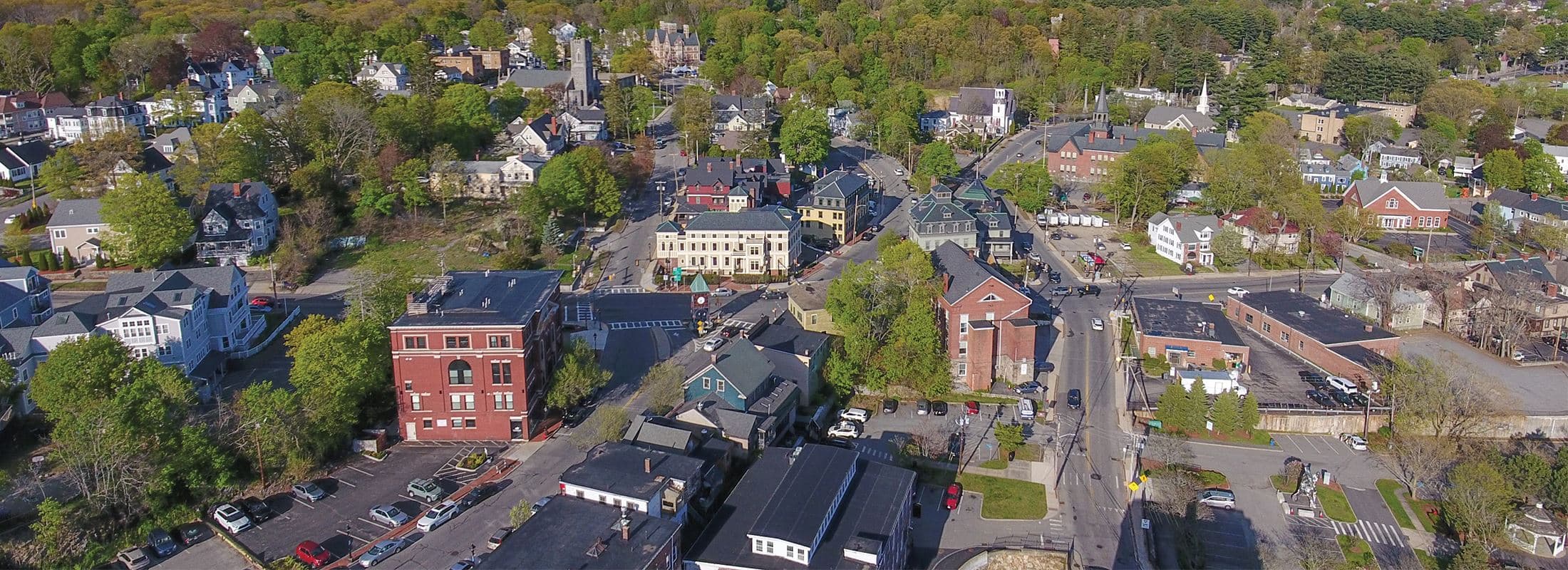 Skyline of Methuen, MA