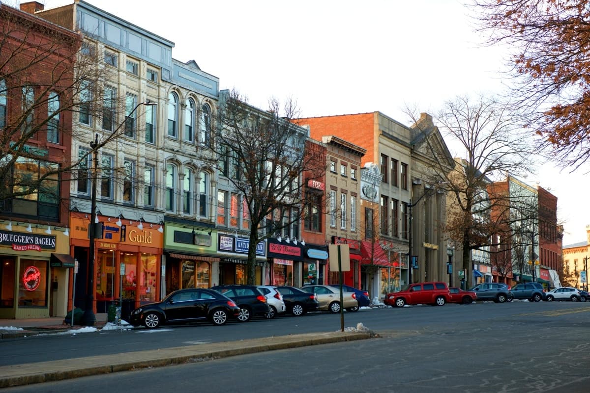 Skyline of Northampton, MA