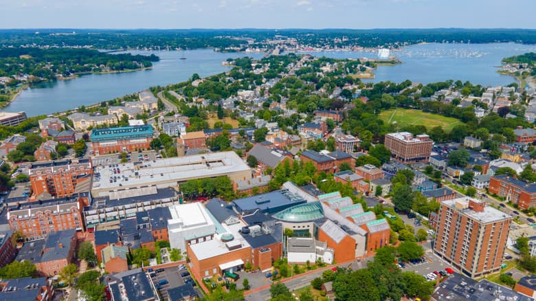 Skyline of Peabody, MA