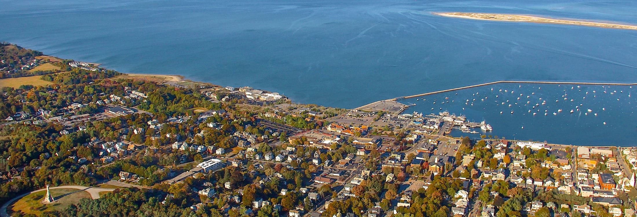 Skyline of Plymouth, MA