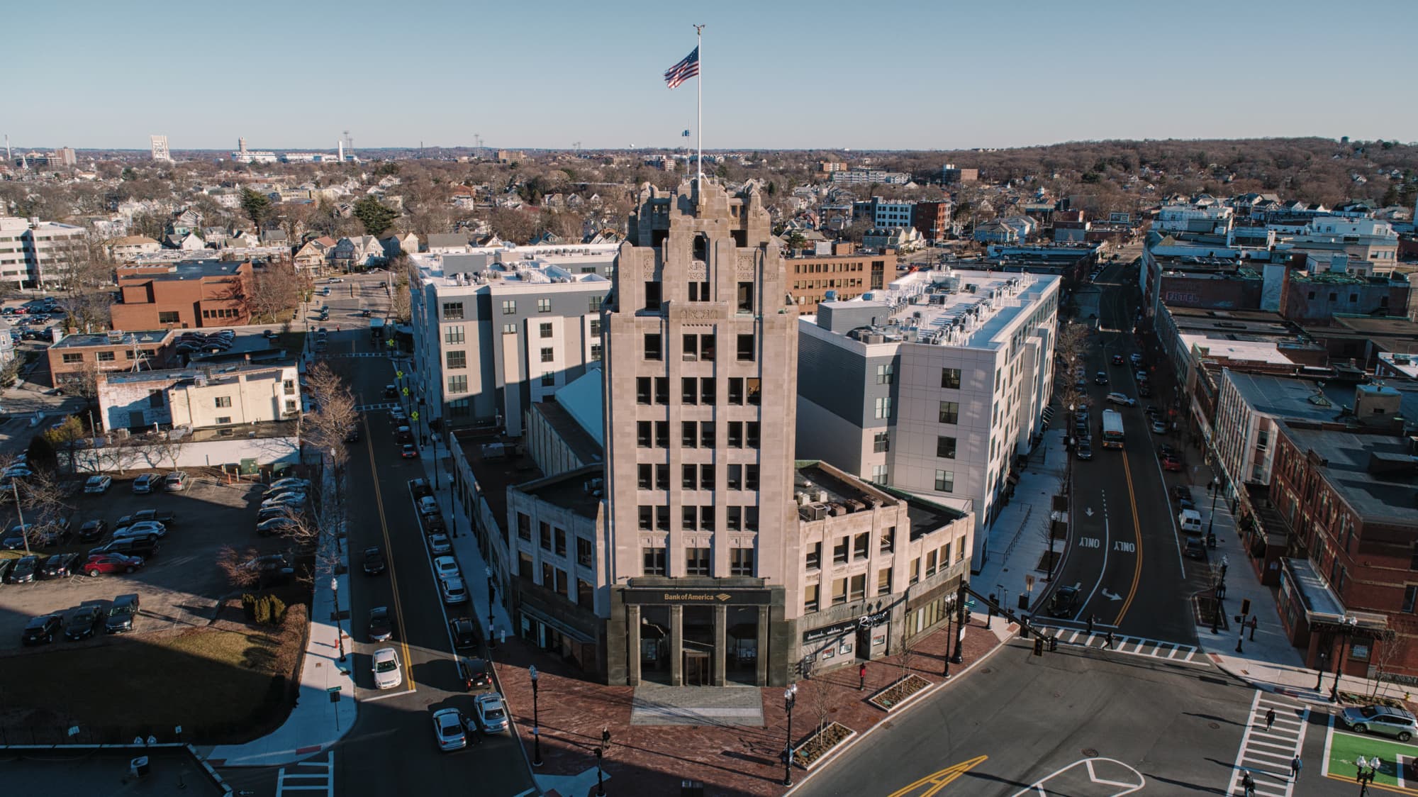Skyline of Quincy, MA