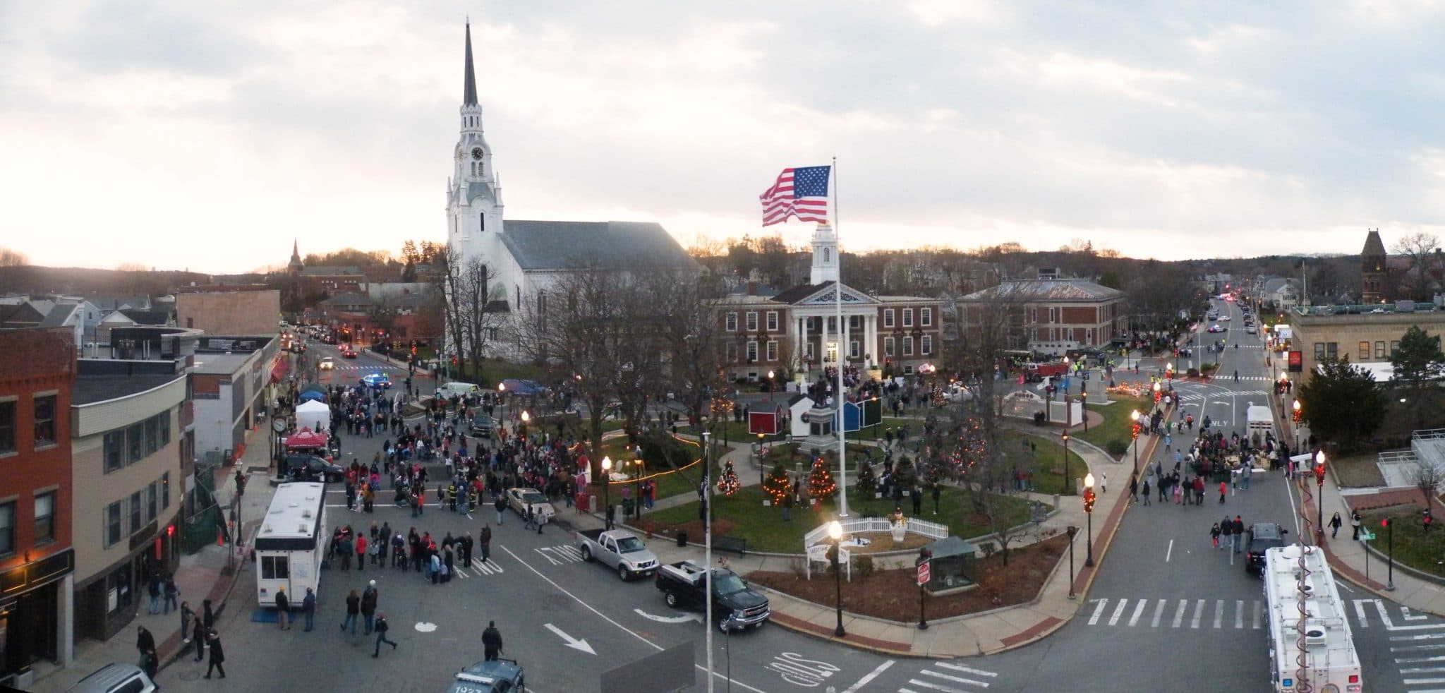 Skyline of Woburn, MA