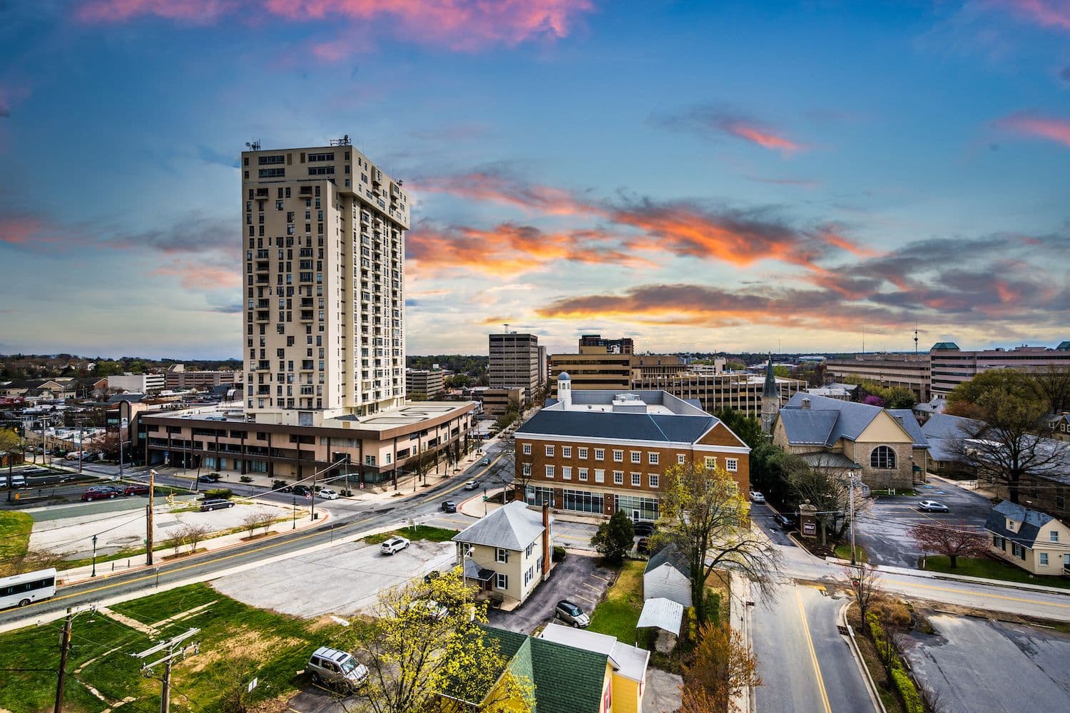 Skyline of Towson, MD