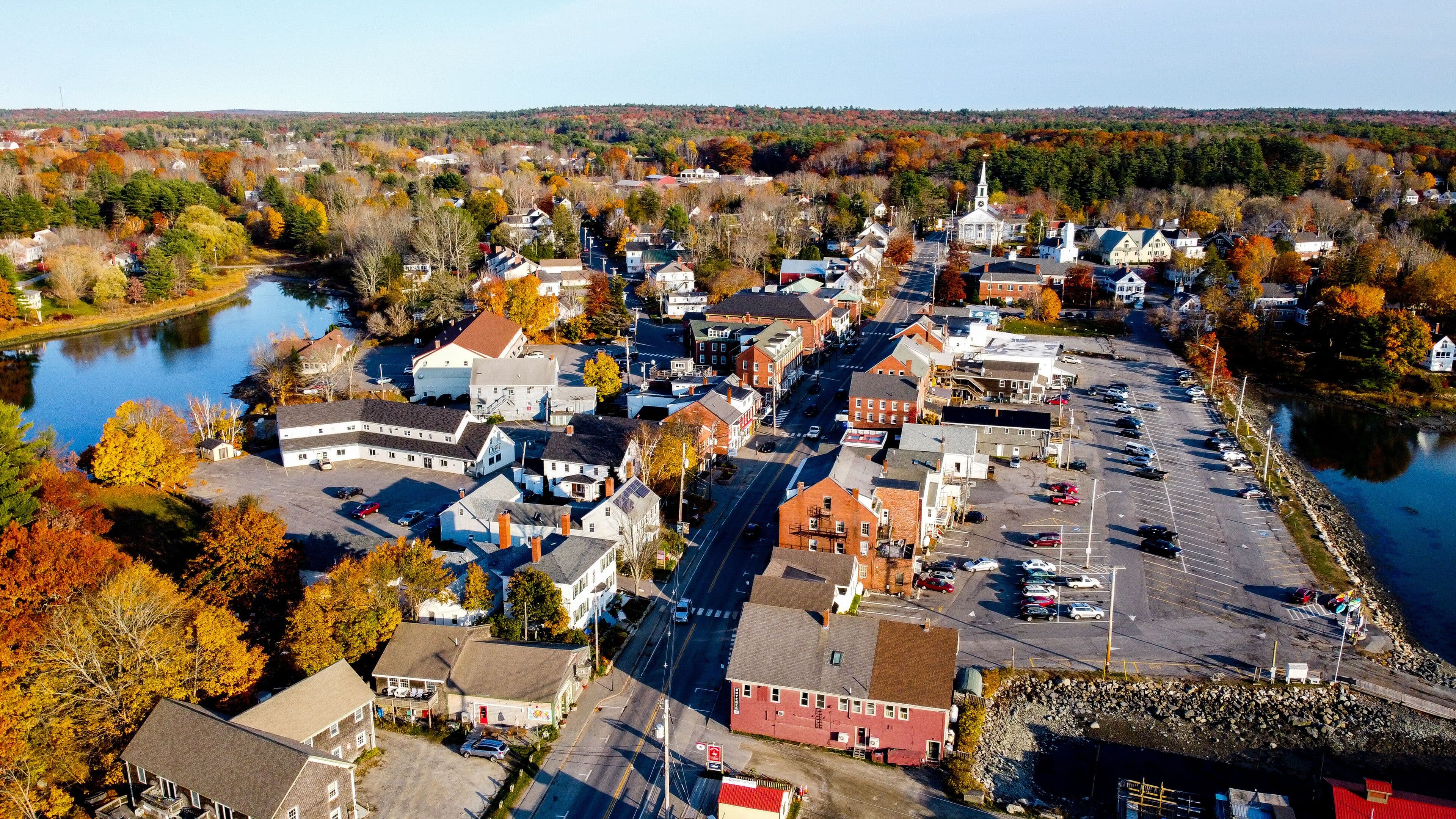 Skyline of Gorham, ME