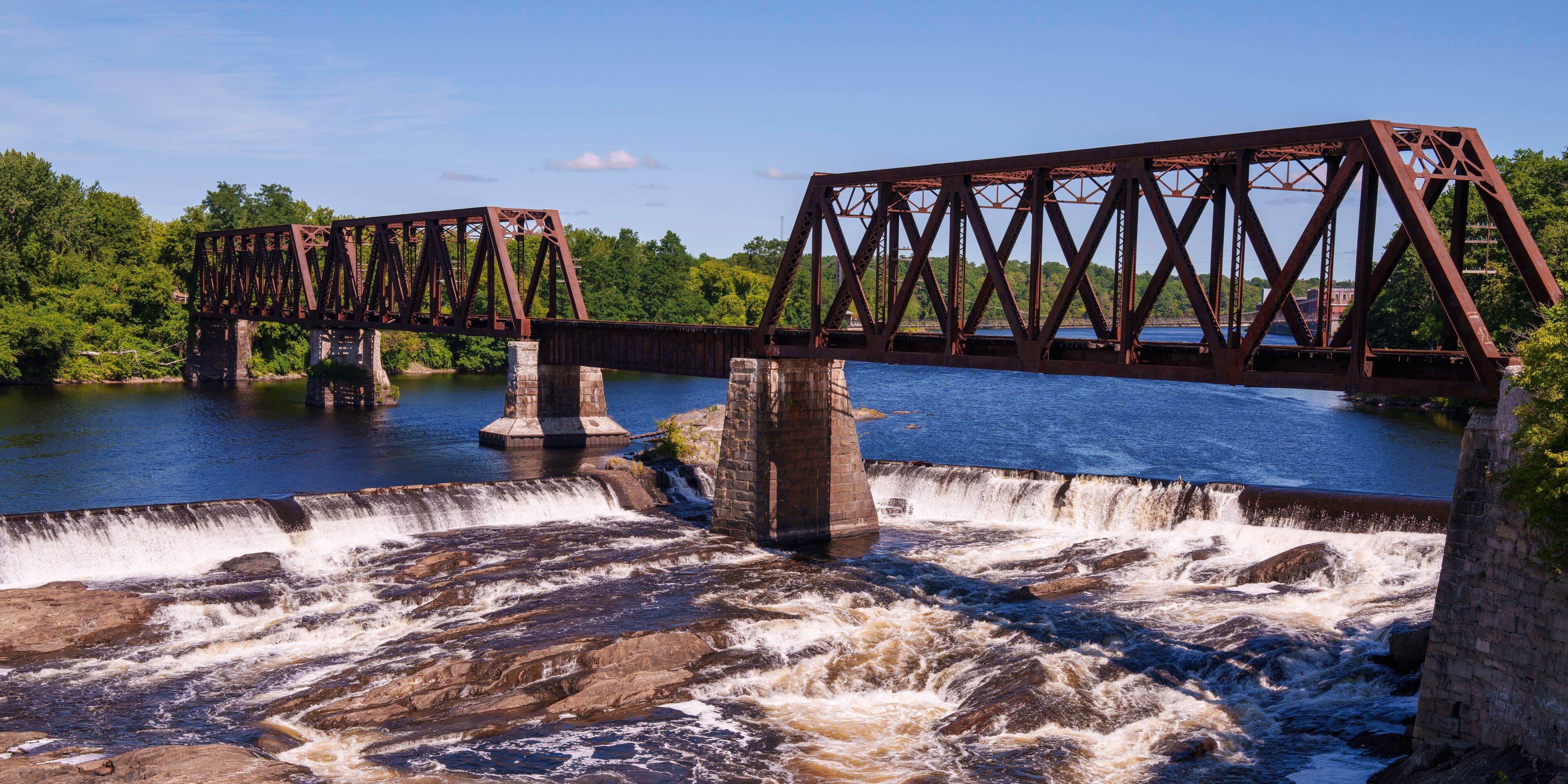 Skyline of Waterville, ME