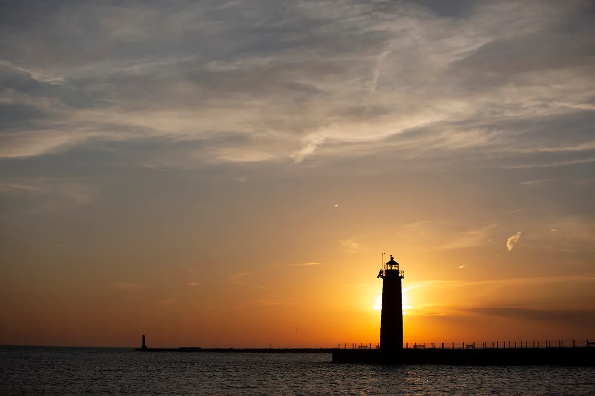Skyline of Muskegon, MI
