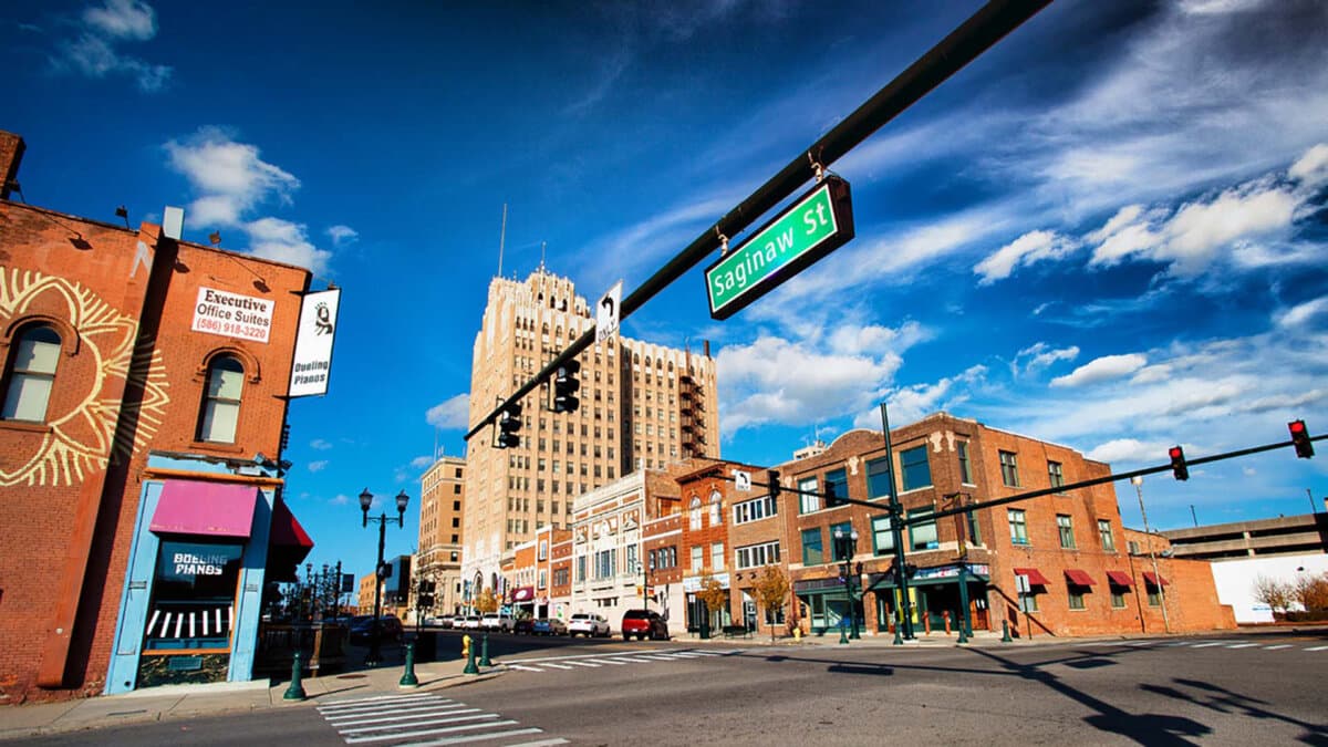 Skyline of Pontiac, MI
