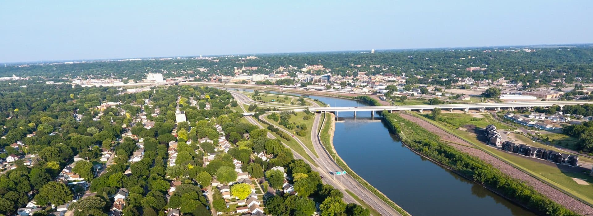 Skyline of Mankato, MN