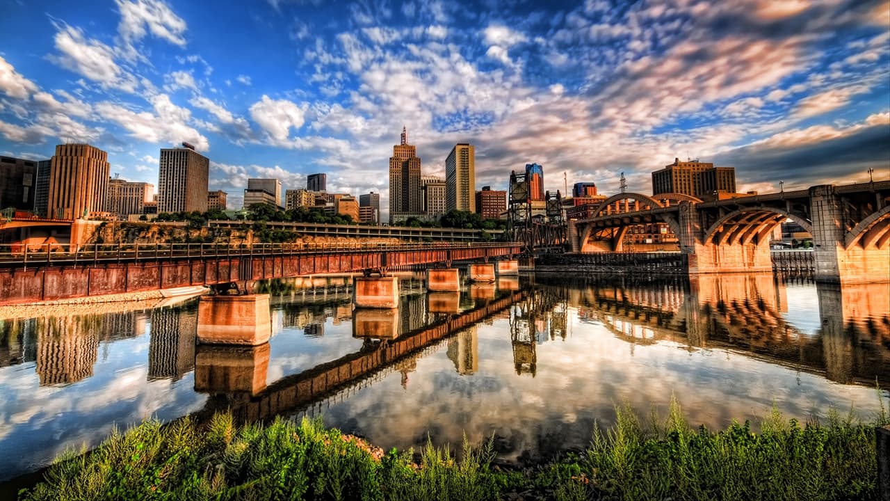 Skyline of Saint Paul, MN