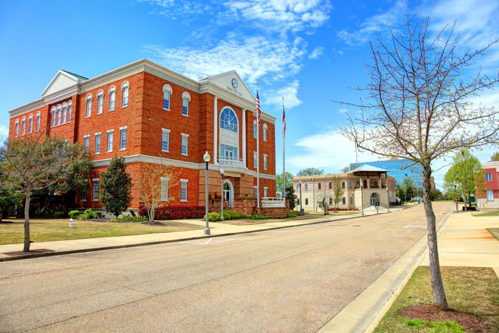 Skyline of Tupelo, MS