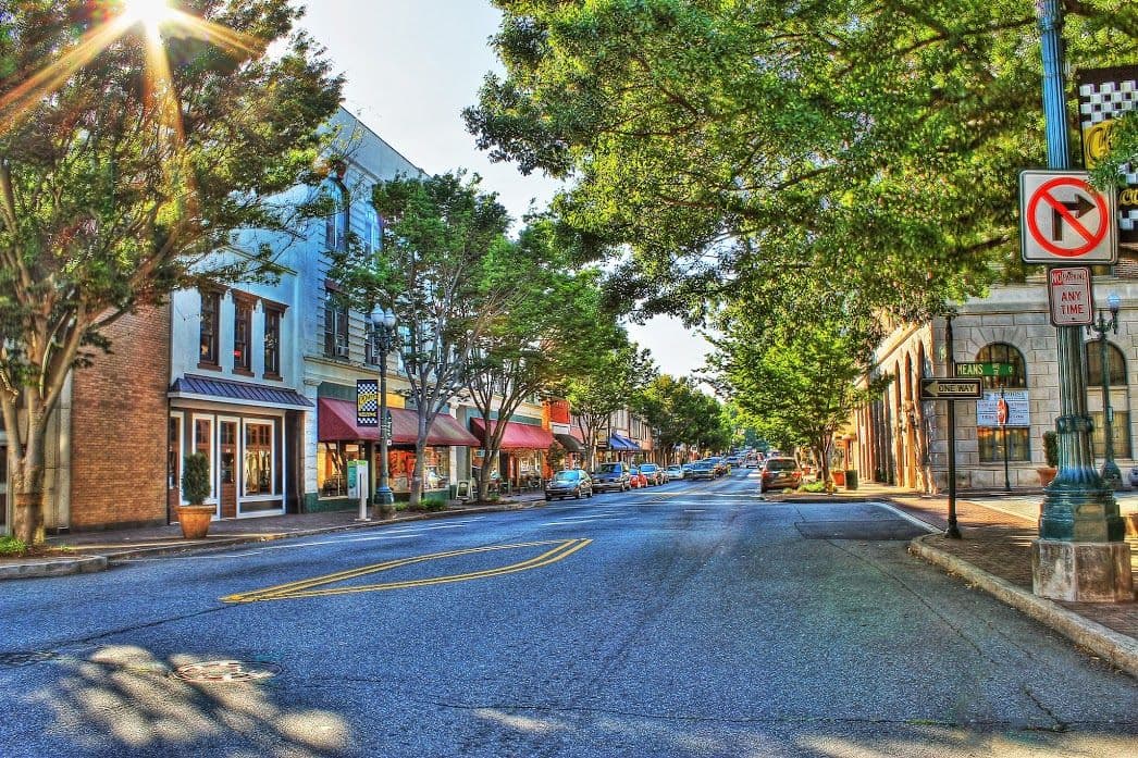 Skyline of Concord, NC